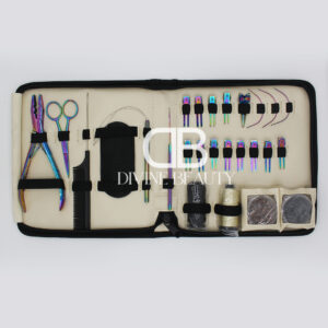 Multi-Plasma Hair Extension Tool Kit  Professional Rainbow Titanium Extension Tools
