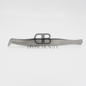 Divine Beauty L-Shape Slim Tweezer LS944 | Professional Stainless Steel Lash Tweezer